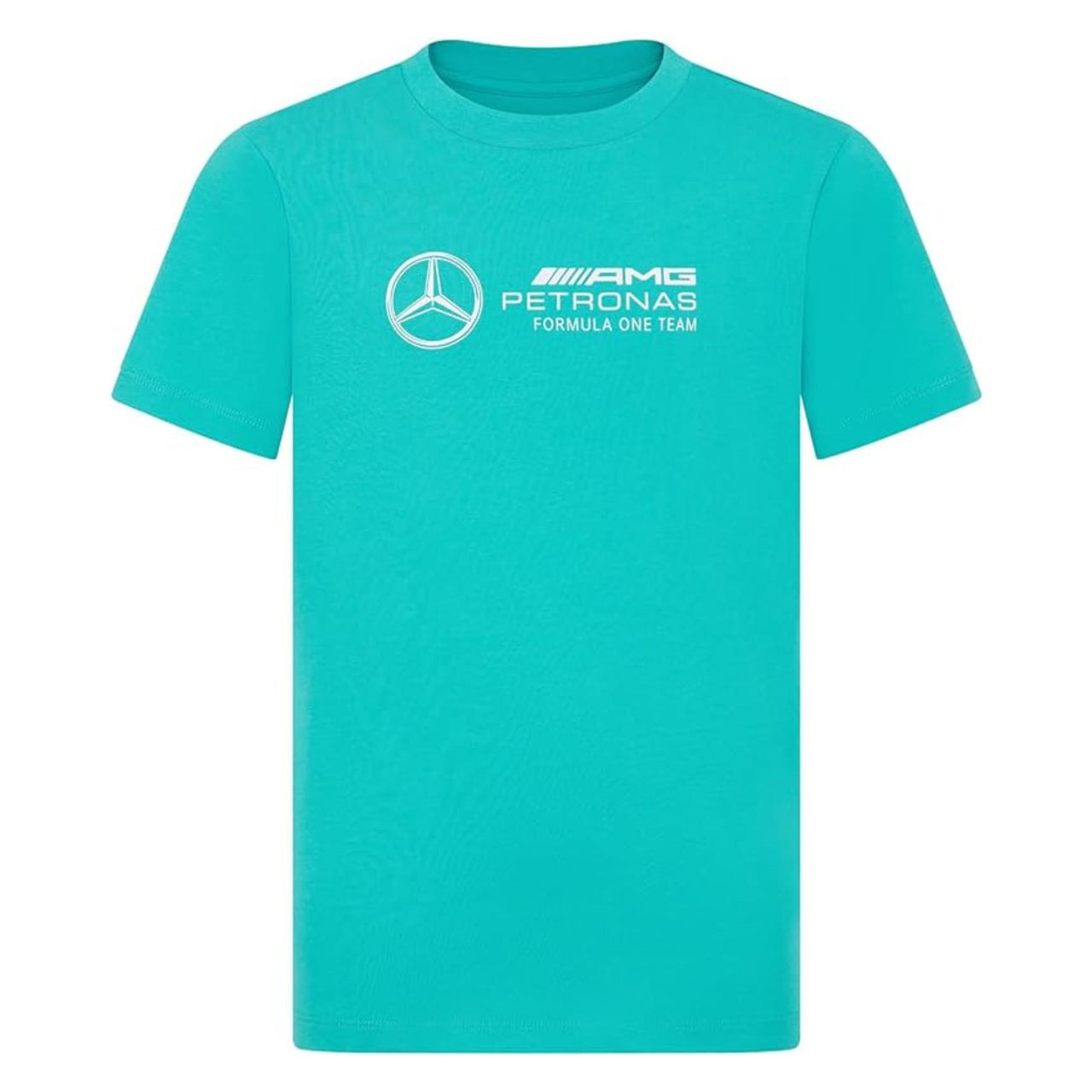 Mercedes AMG Petronas Kid's Large Logo T-shirt | Real Teal | 2024