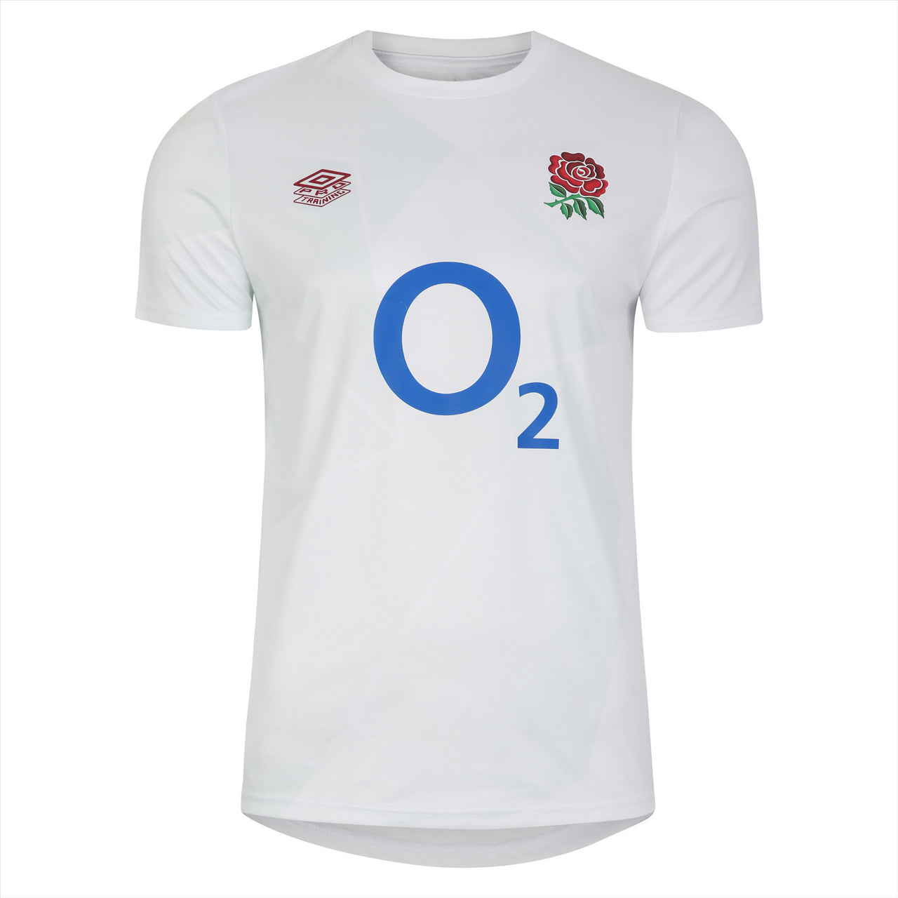 Umbro England Rugby Mens Warm Up Jersey | Brilliant White | 2023/24
