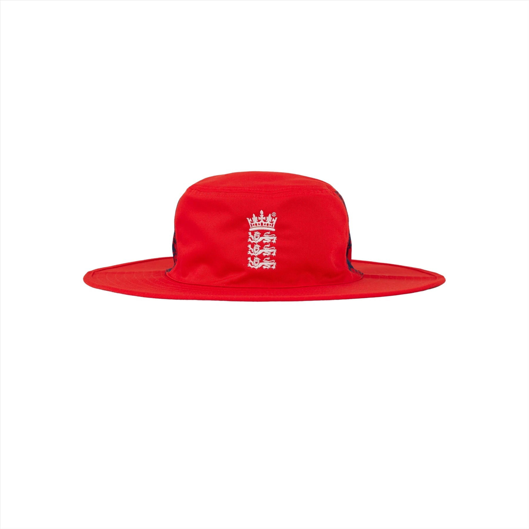 England Cricket T20 Reversible Wide Brim Sun Hat S Red