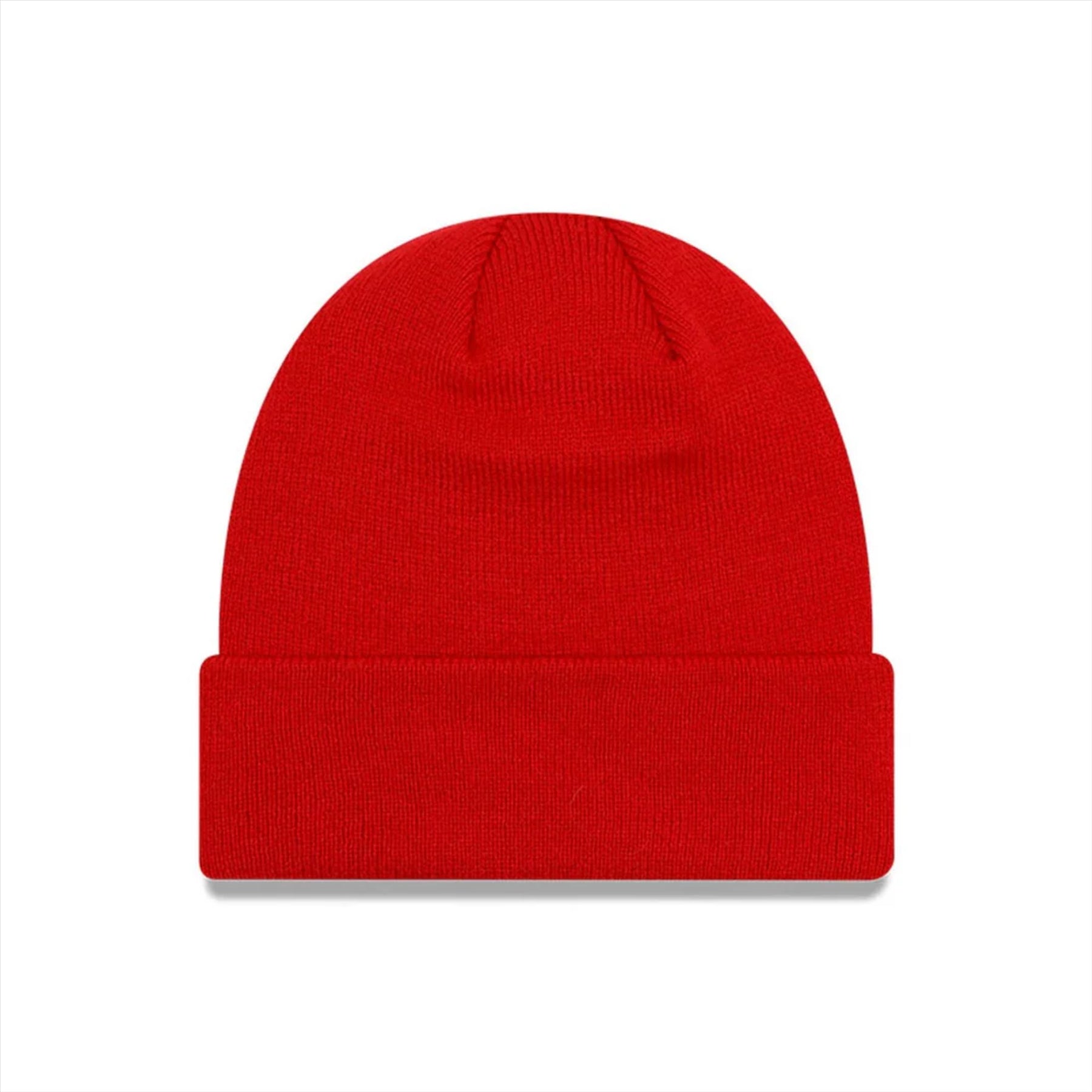 Manchester United FC New Era Core Cuff Beanie Hat | Scarlet | 2024