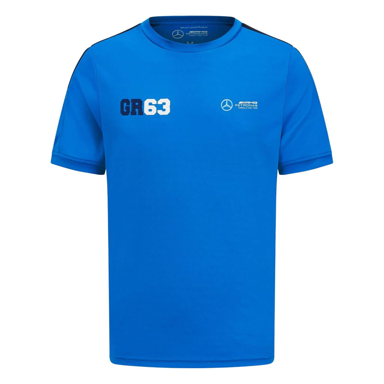 Mercedes AMG Petronas George Russell Sports T-Shirt | Blue | 2023