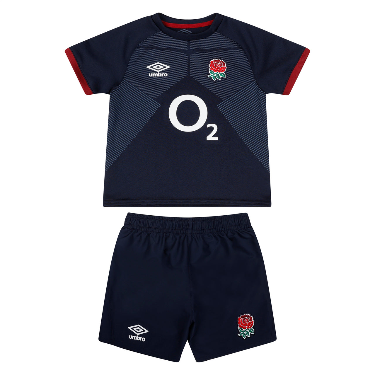 Umbro England Rugby Baby Replica Alternate Mini Kit | Navy | 2023/24