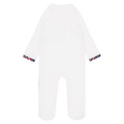 Official England Rugby Babygrow Baby Sleepsuit - front