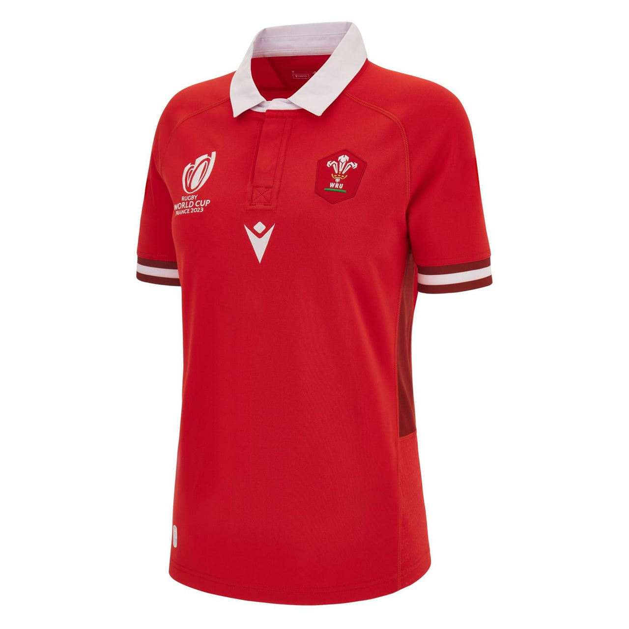 Macron Wales Rugby World Cup 2023 Womens Home Replica Shirt