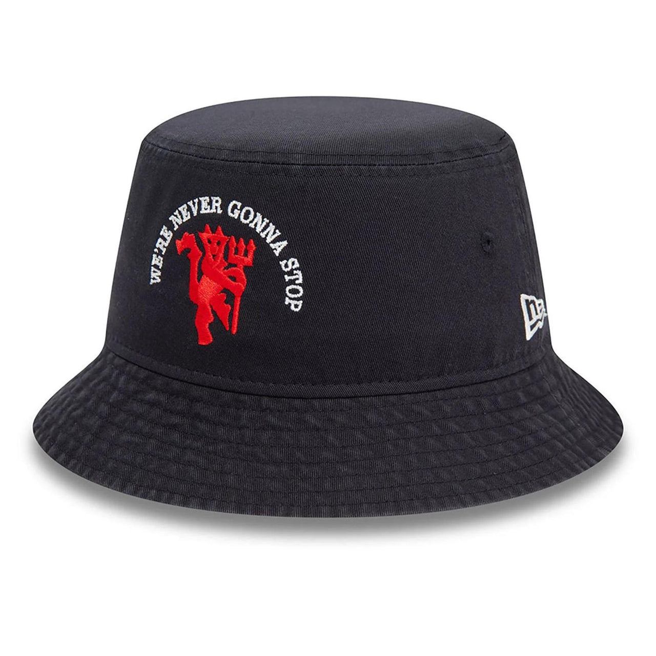 Manchester United FC New Era Game Day Bucket Hat | Navy | 2024