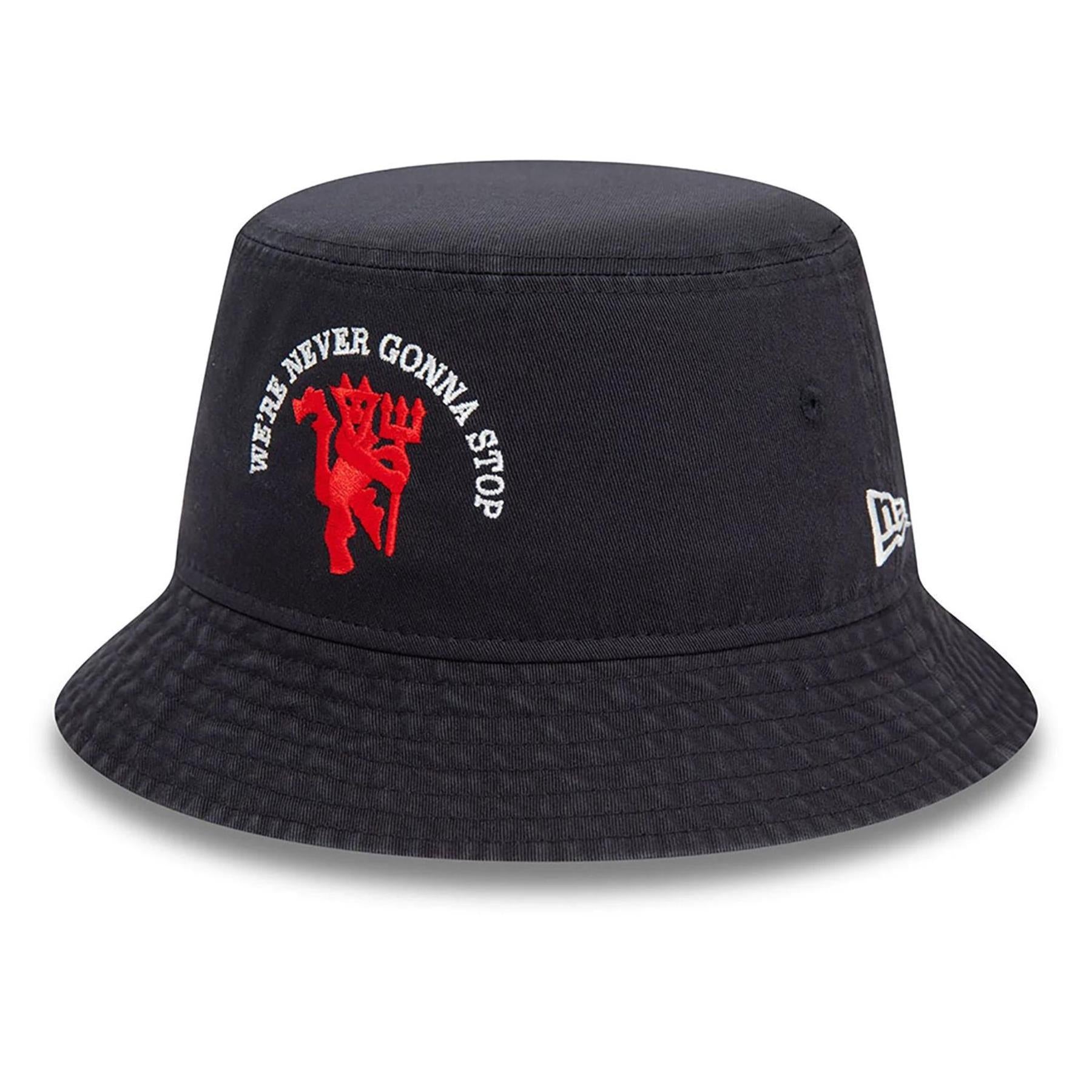 Manchester United FC New Era Game Day Bucket Hat | Navy | 2024