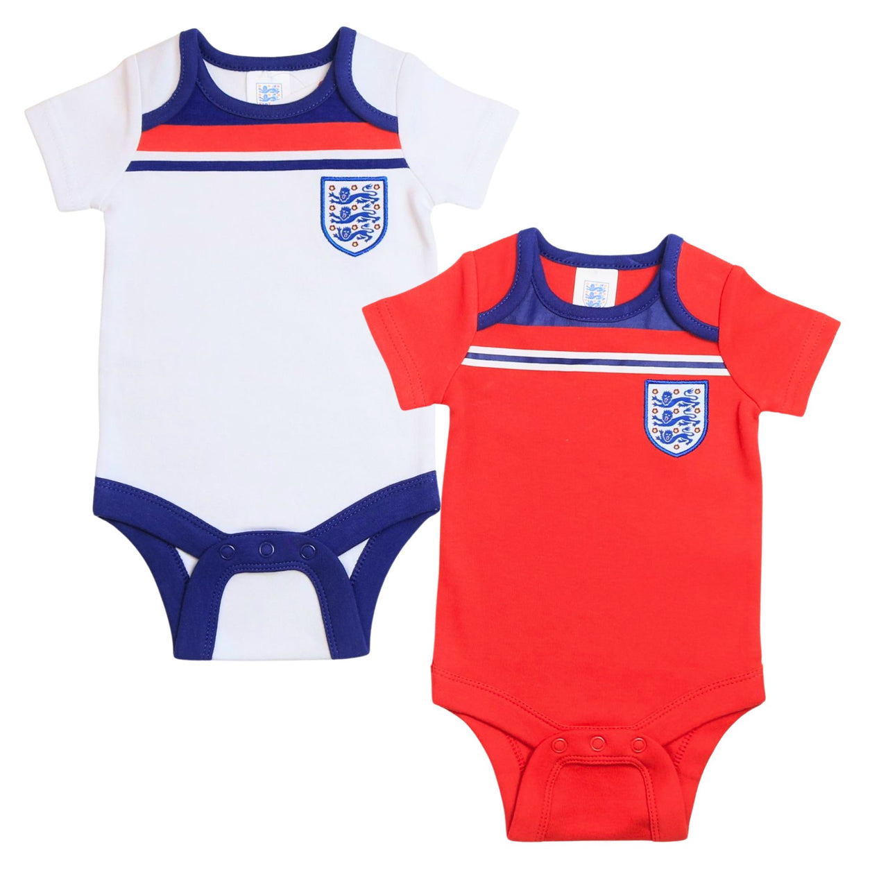 England Football 1982 World Cup Retro Baby 2 Pack Bodysuits