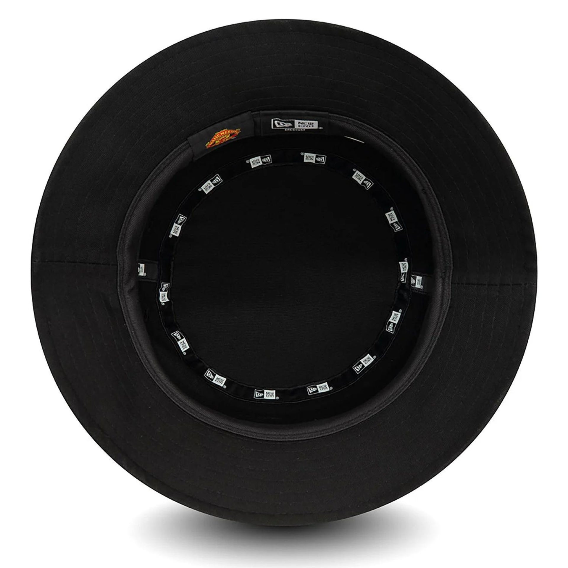 Manchester United FC New Era Stitch Patch Bucket Hat | Black | 2024