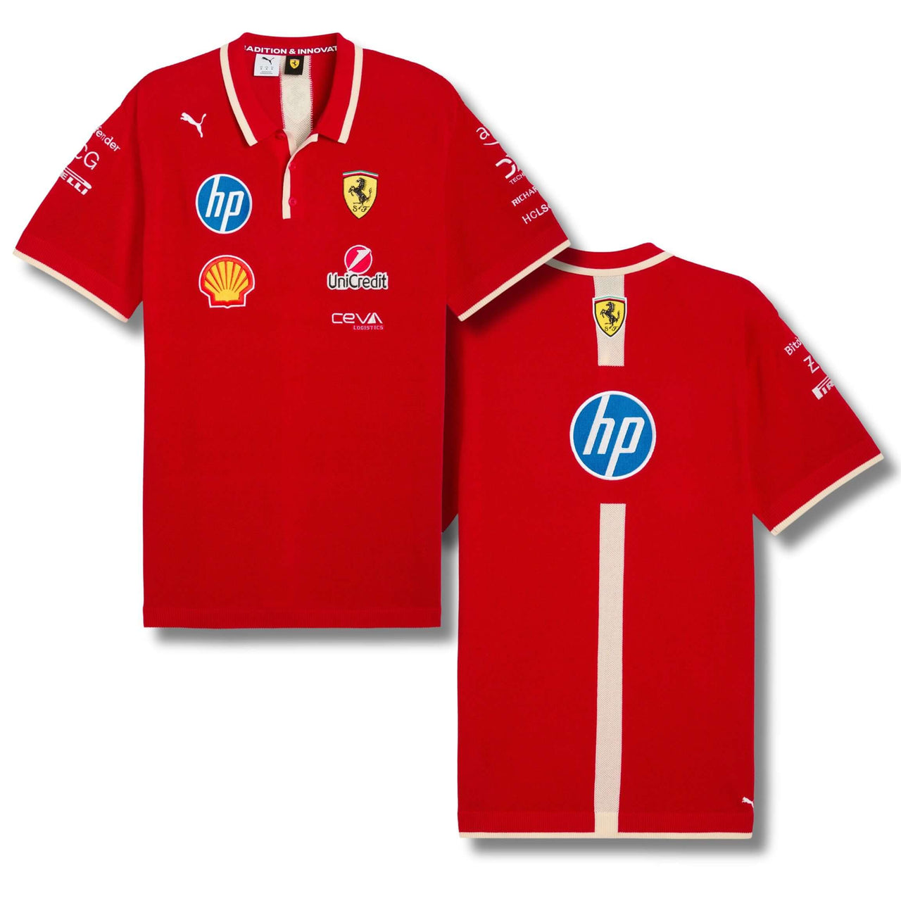 Scuderia Ferrari F1 Puma Men's China Grand Prix Team Polo Shirt