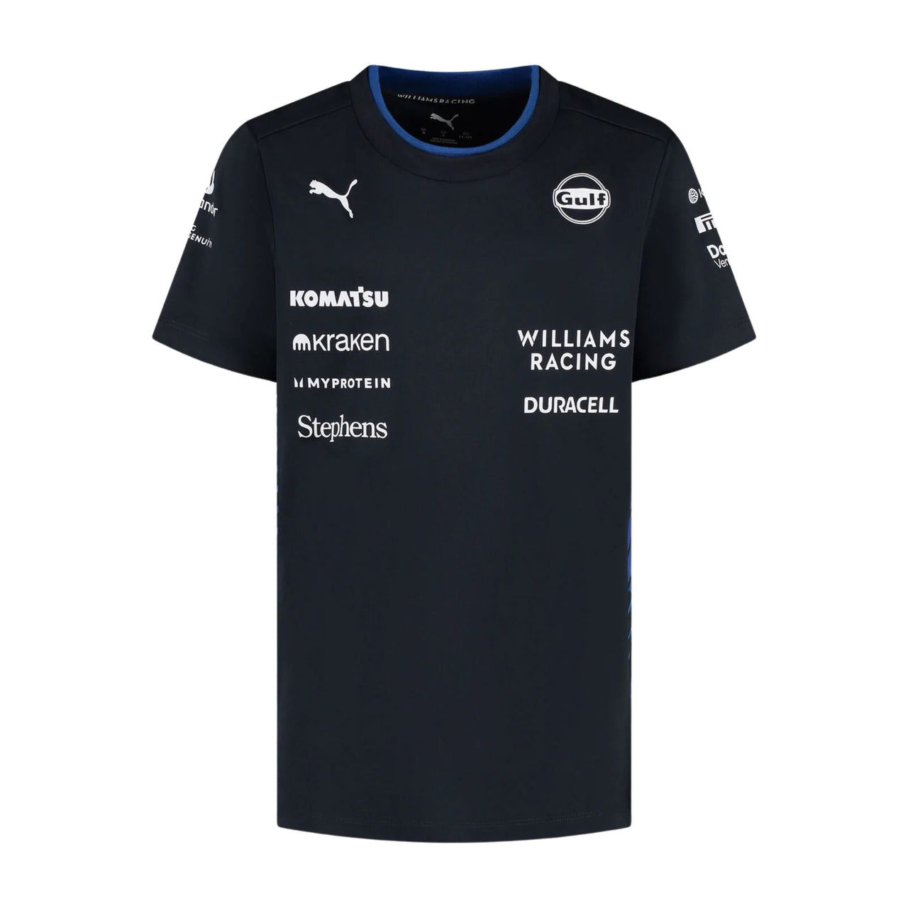 Williams Racing F1 Kid's Team T-Shirt | 2025 | Navy