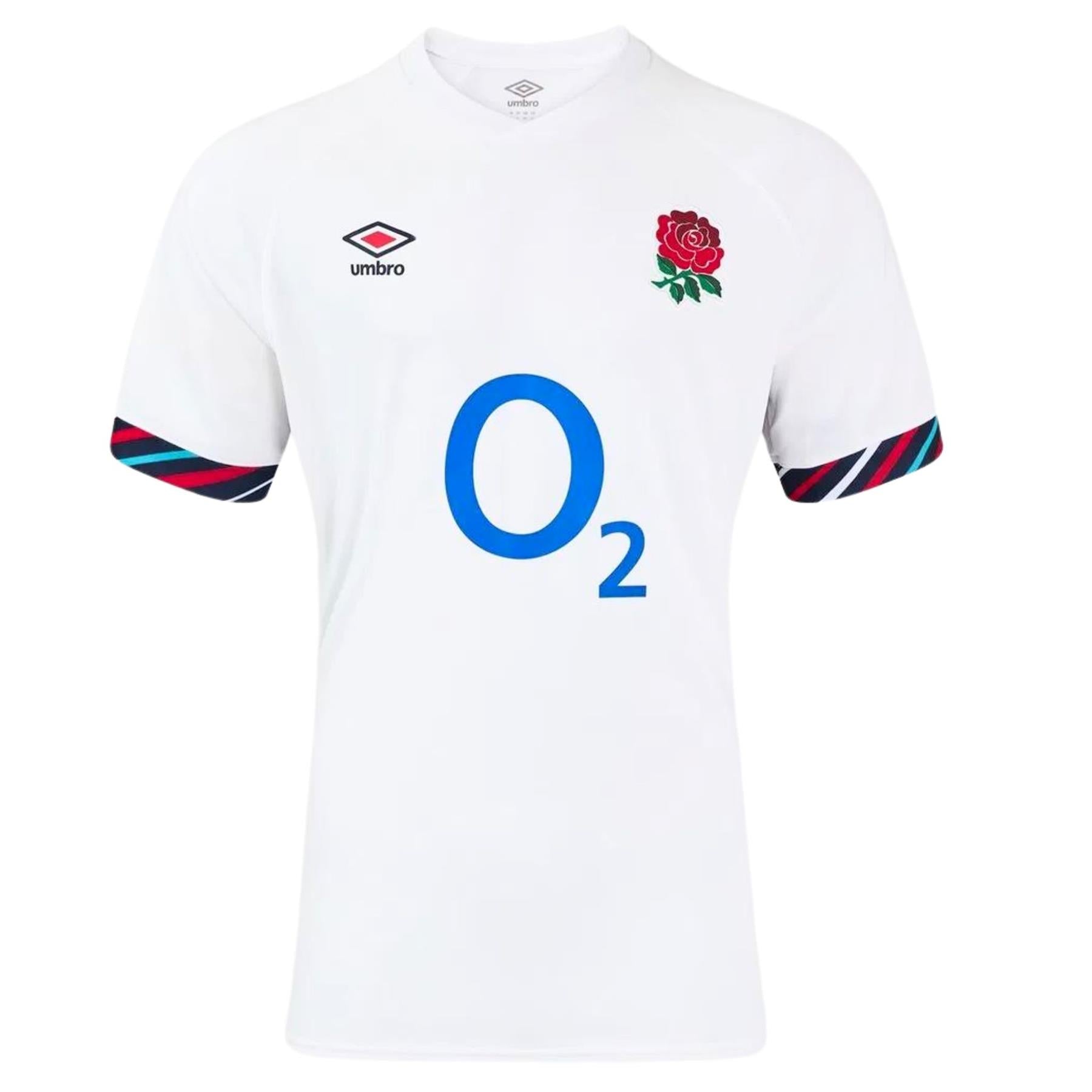 Umbro England Rugby Womens Home Shirt White 2024 25