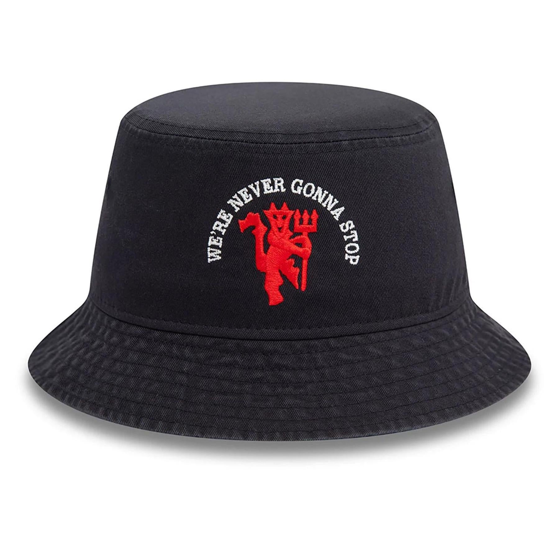 Manchester United FC New Era Game Day Bucket Hat | Navy | 2024