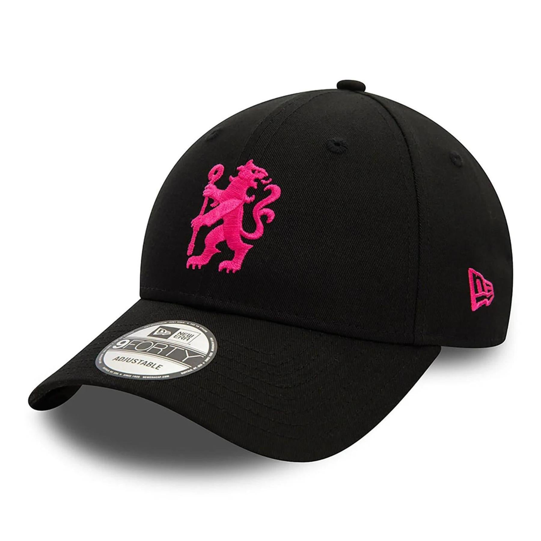 Chelsea FC New Era 9Forty Seasonal Baseball Cap Adult Black 2024