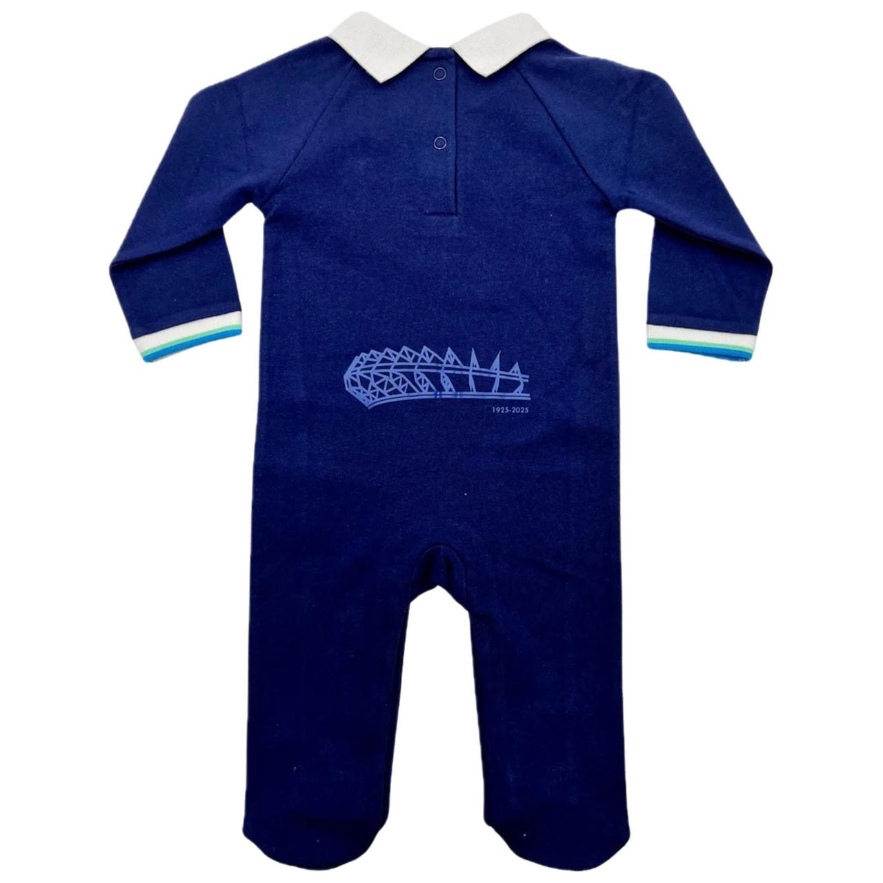 Scotland Rugby babygrow sleepsuit back