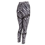 Blossom Yoga Africa Dream Zebra Print Leggings