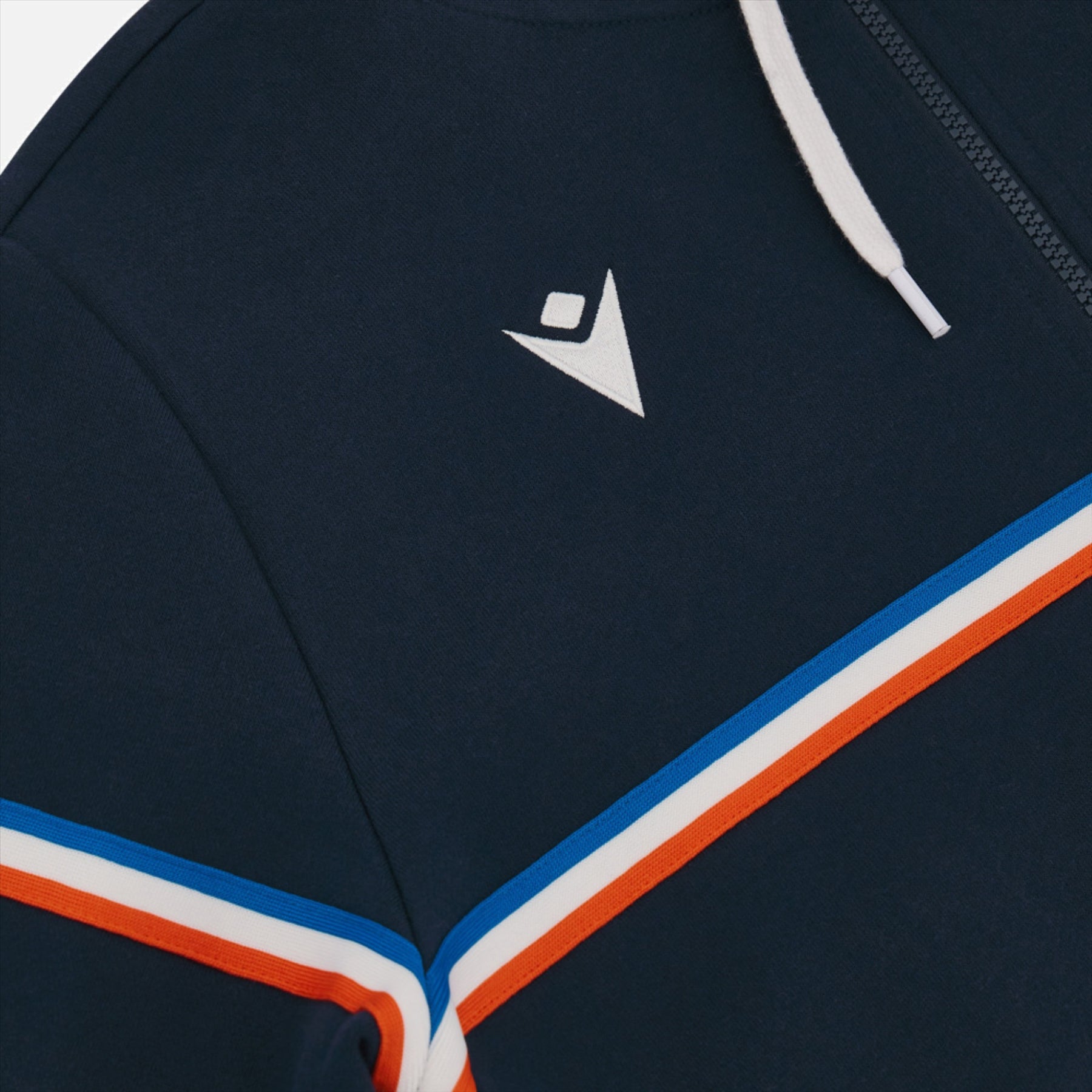 Macron Rugby World Cup 2023 Women's Full Zip Hoodie | Navy