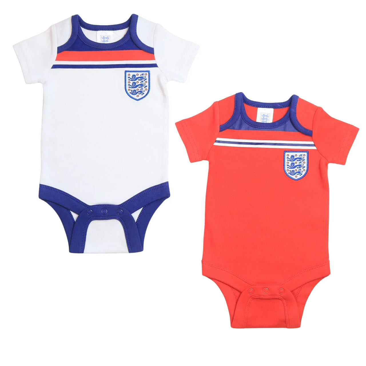 England Football 1982 World Cup Retro Baby 2 Pack Bodysuits