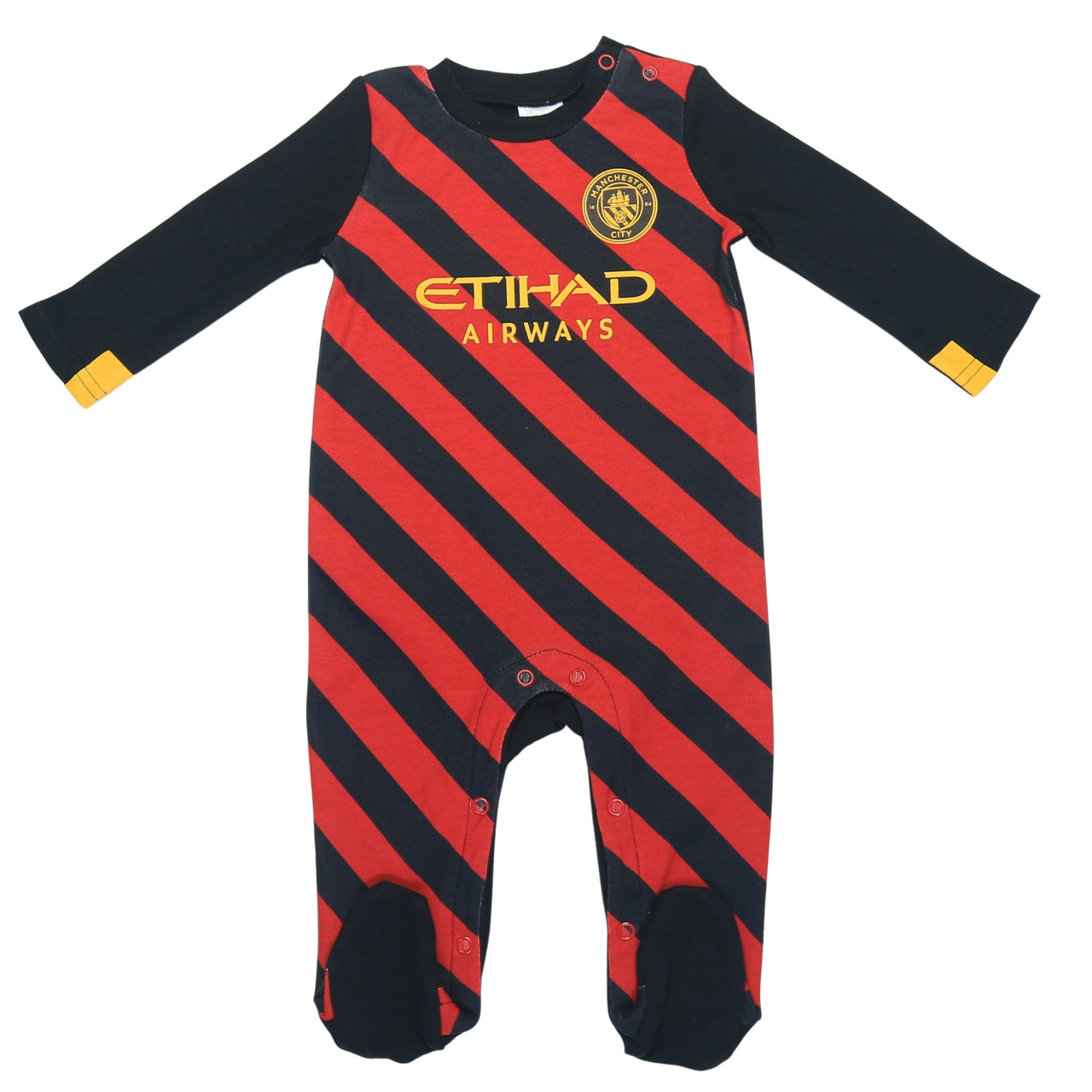 Manchester City FC Baby Kit Away Sleepsuit | 2022/23