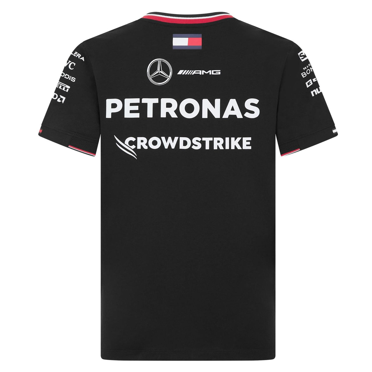Mercedes AMG Petronas F1 Kid's Team Driver T-Shirt | Black | 2024