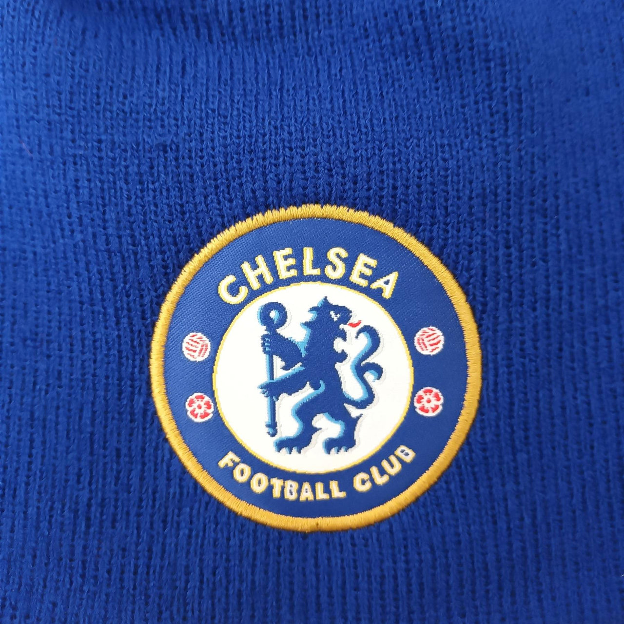 Chelsea FC Roll Down Beanie Hat | Royal