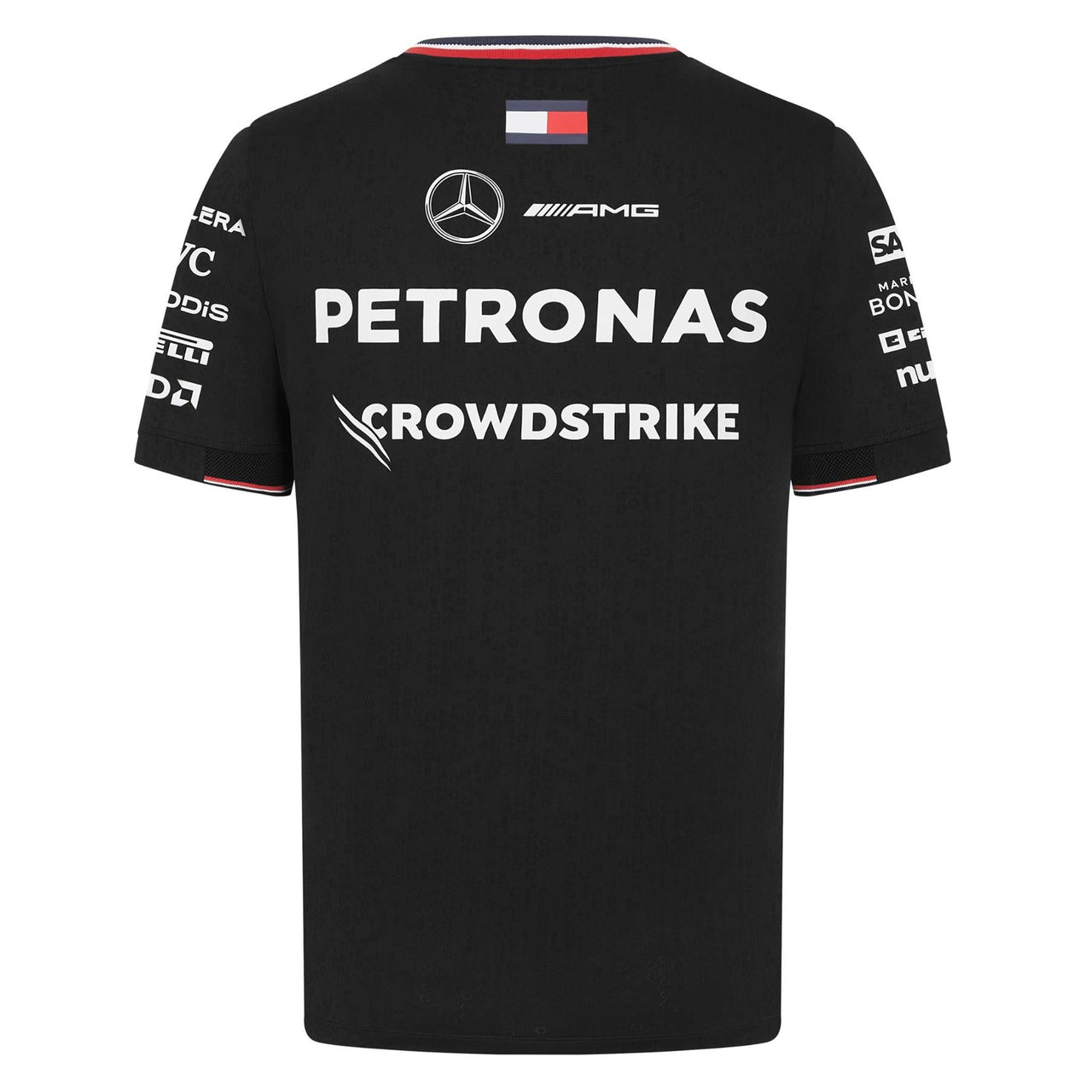 Mercedes AMG Petronas F1 Men's Team Driver T-Shirt | Black | 2024