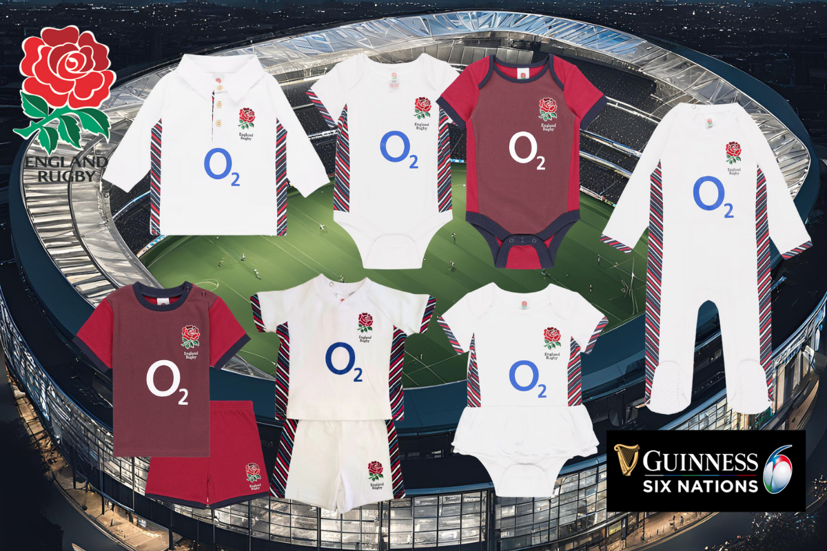 Introducing Our England Rugby Baby Range
