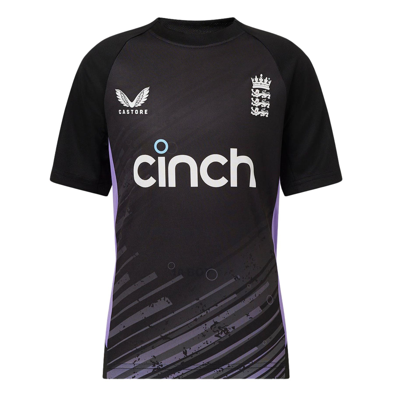 England Cricket Kids Training T-Shirt | Caviar | 2024