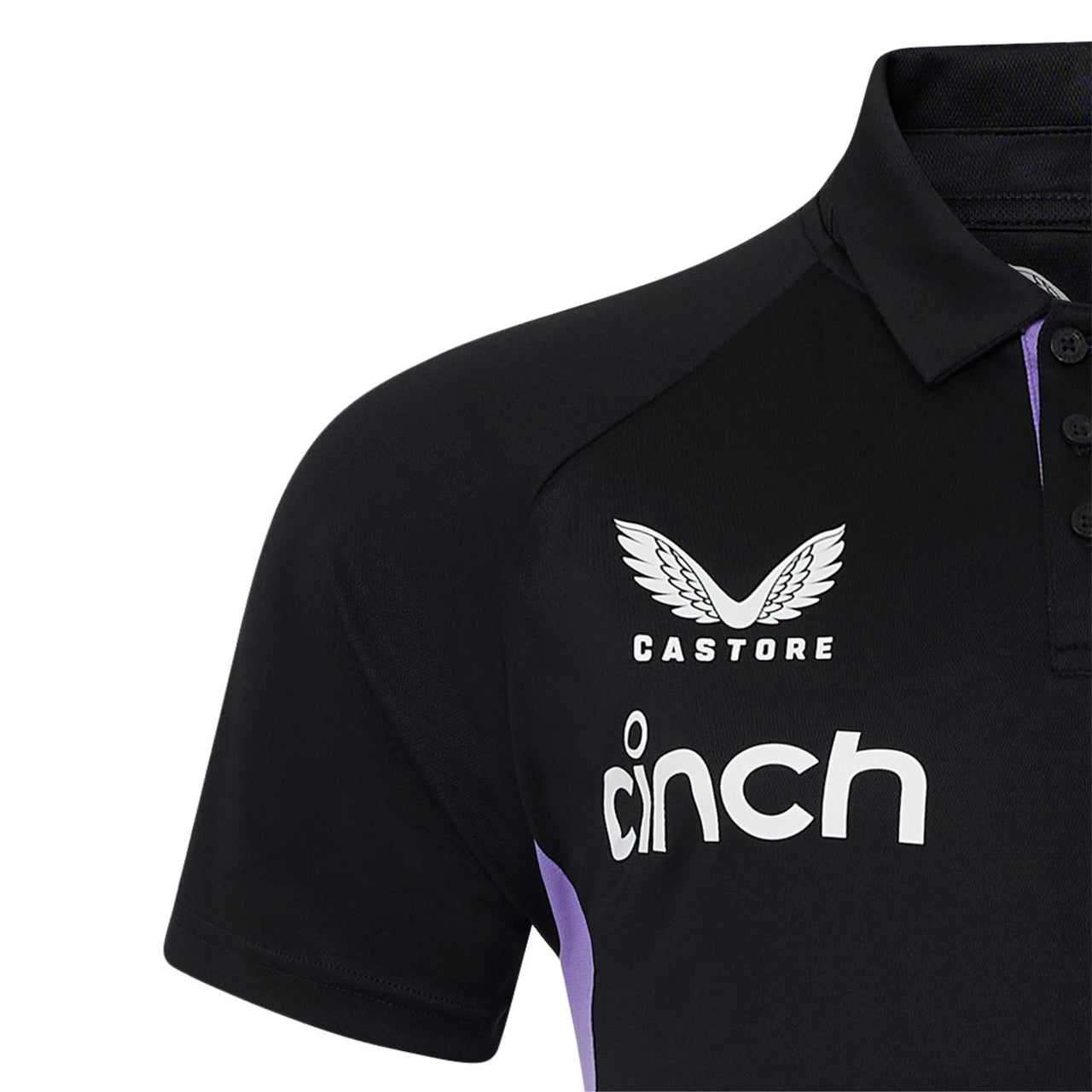 England Cricket Men's Presentation Polo Shirt | Caviar | 2024