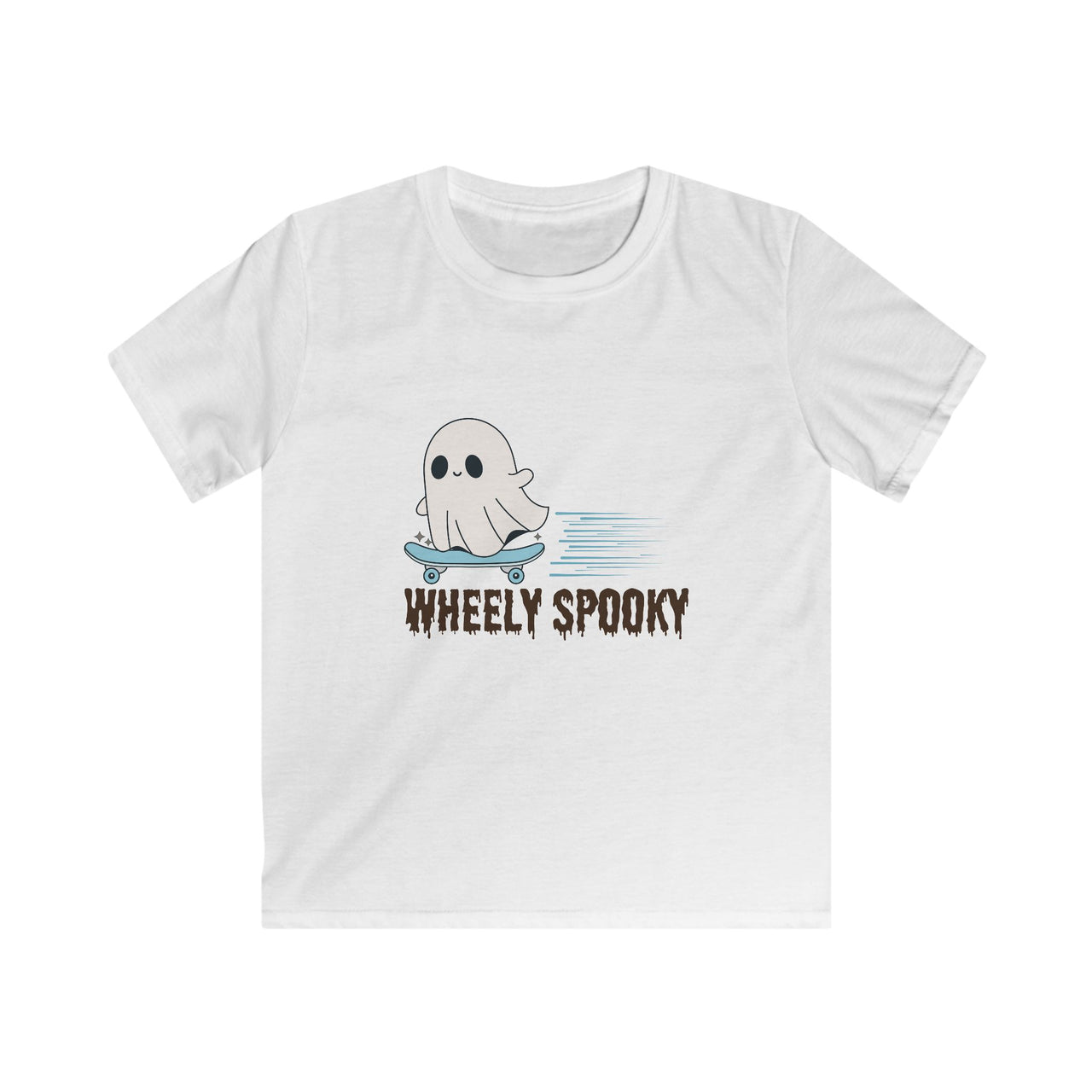 Kids Wheely Spooky Ghost T-Shirt