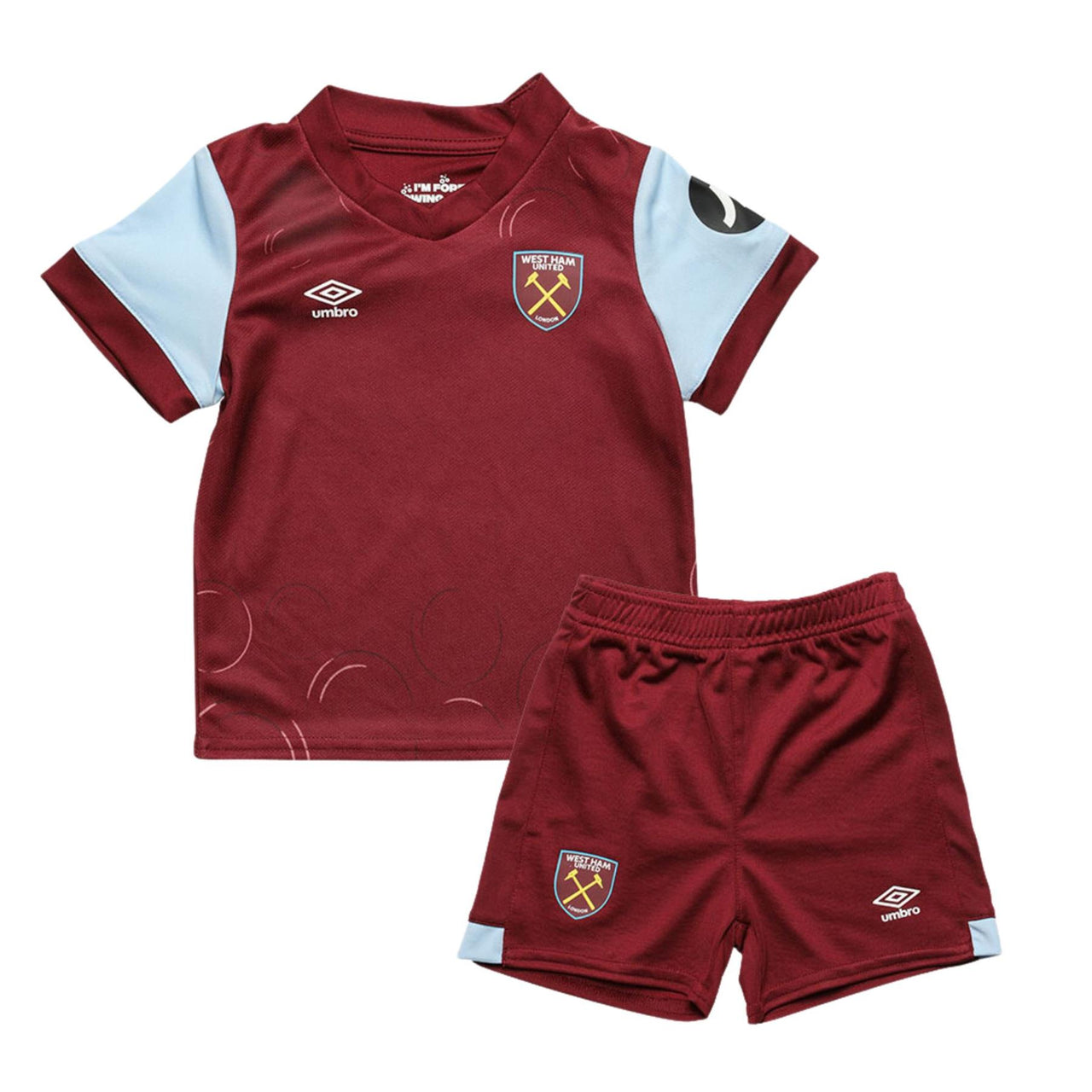 Umbro West Ham United FC Home Baby Kit | 2023/24