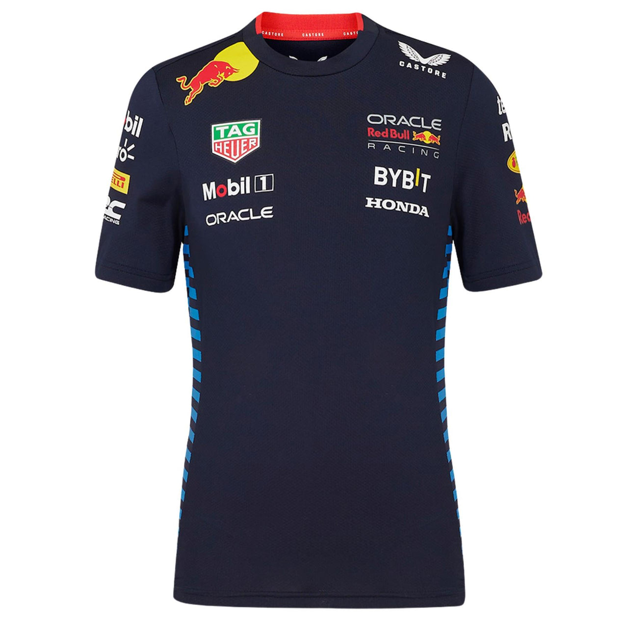 Oracle Red Bull Racing F1 Kid's Replica Team Set Up T-Shirt | Navy | 2024