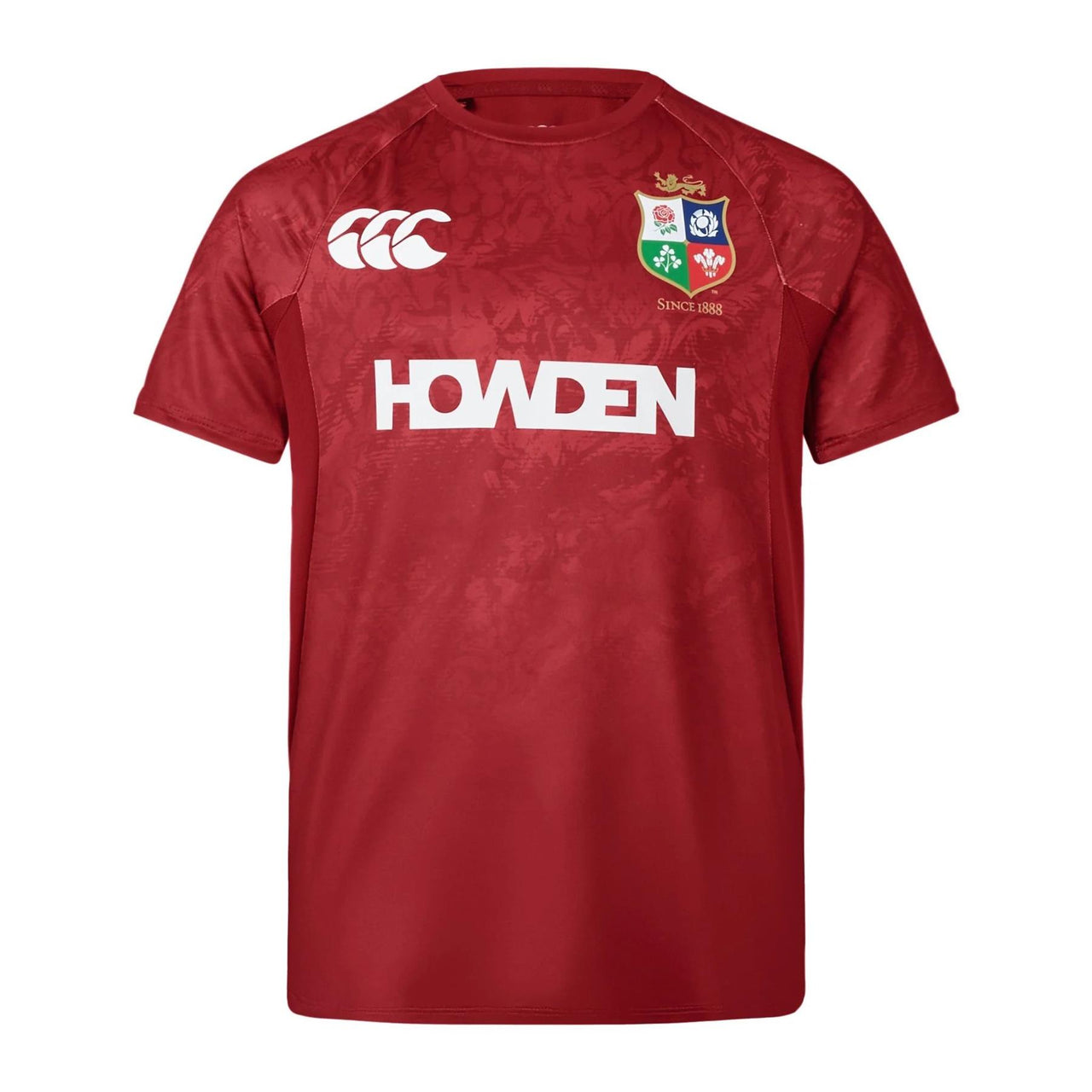 Canterbury British & Irish Lions Rugby Junior Superlight T-Shirt | Red Dahlia | 2025