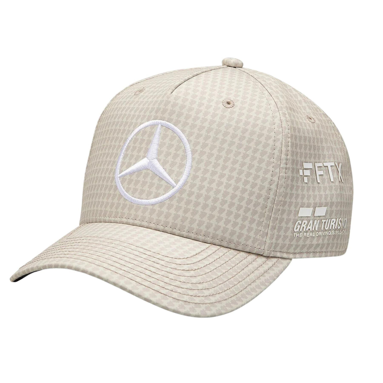 Mercedes AMG Petronas F1 Lewis Hamilton Driver Cap | Natural | Adult | 2023