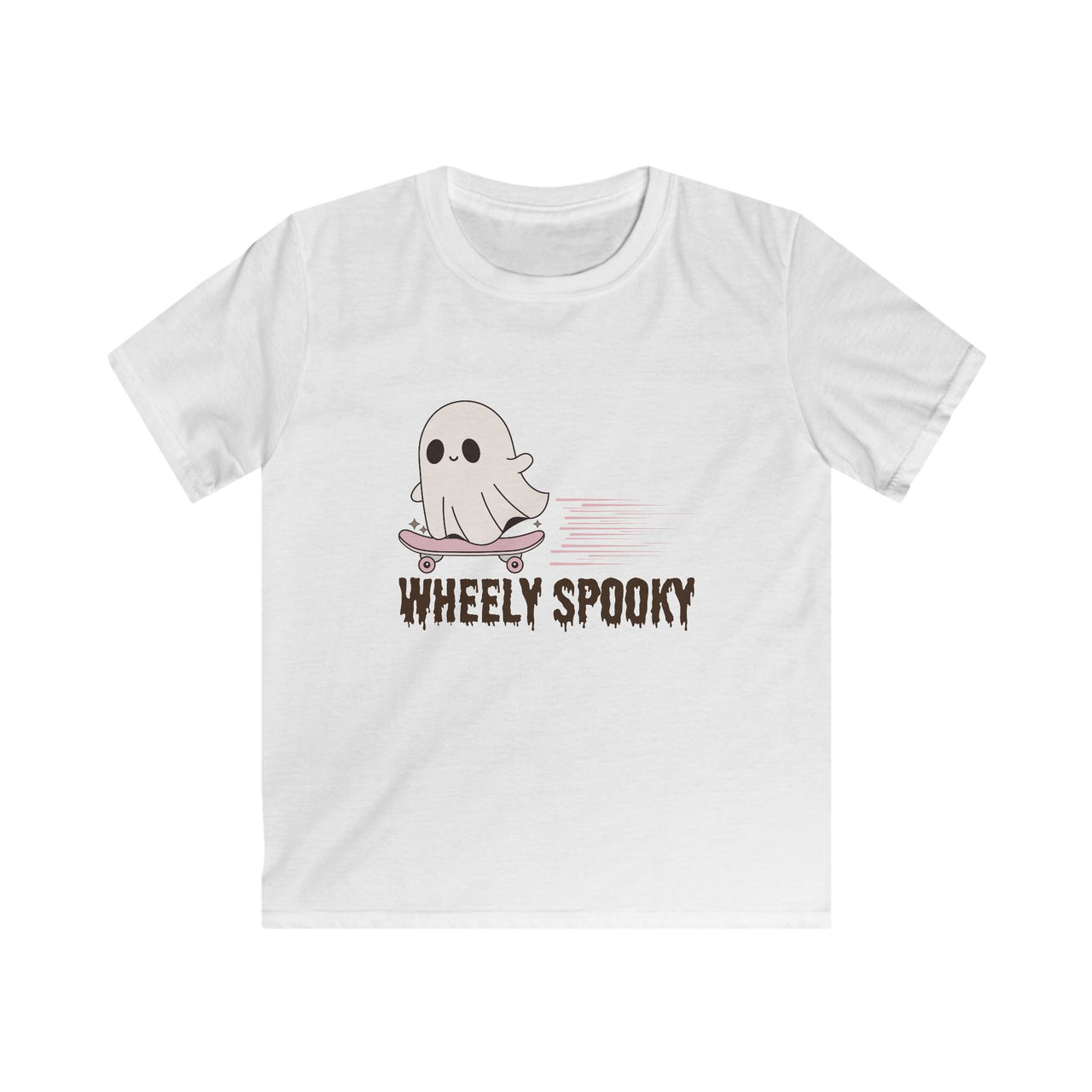 Kids Wheely Spooky Ghost T-Shirt
