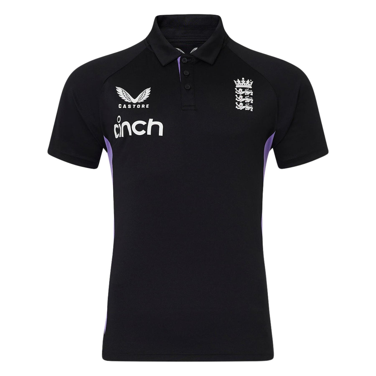 England Cricket Men's Presentation Polo Shirt | Caviar | 2024