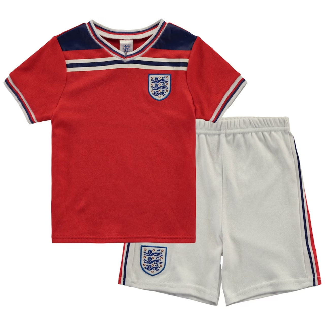 England Football 1982 World Cup Retro Away Baby T-Shirt & Shorts Set