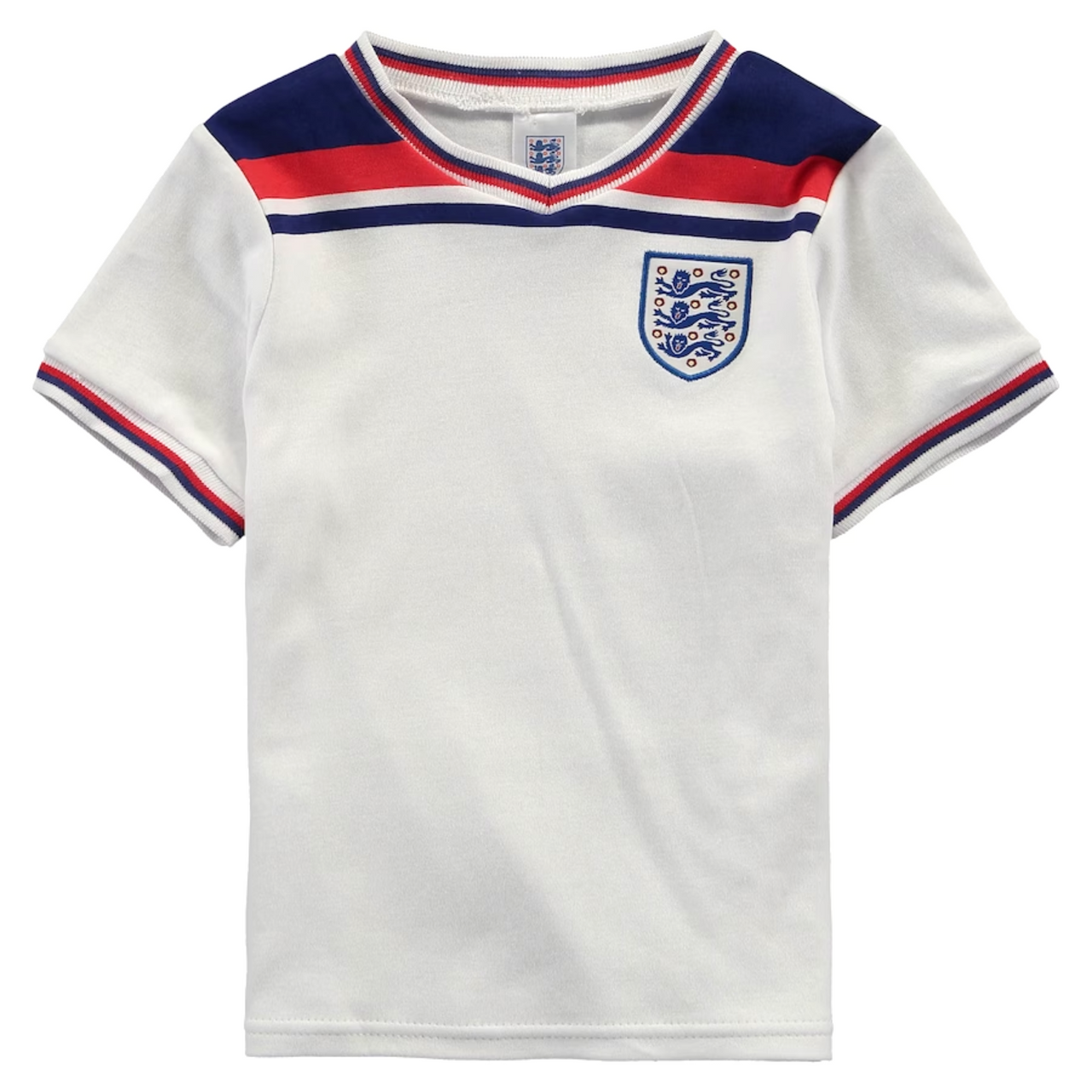 England Football 1982 World Cup Retro Home Baby T-Shirt & Shorts Set