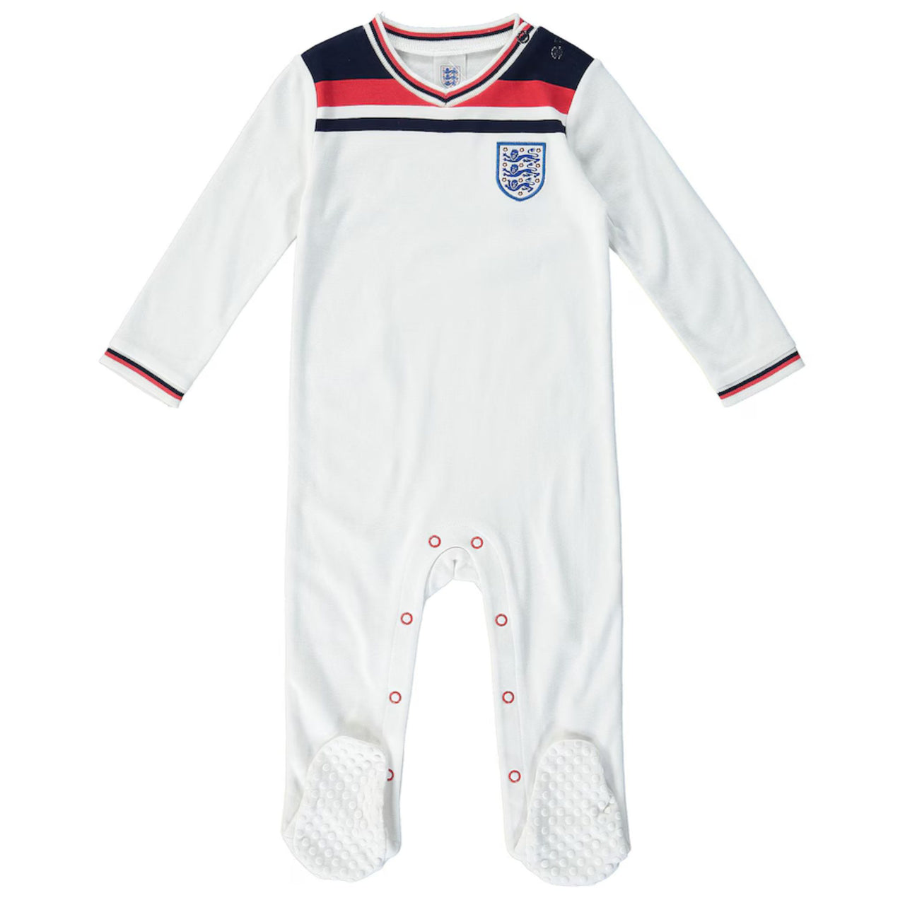 England Football 1982 World Cup Retro Home Baby Sleepsuit