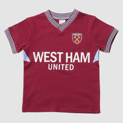 West Ham United shirt with logo