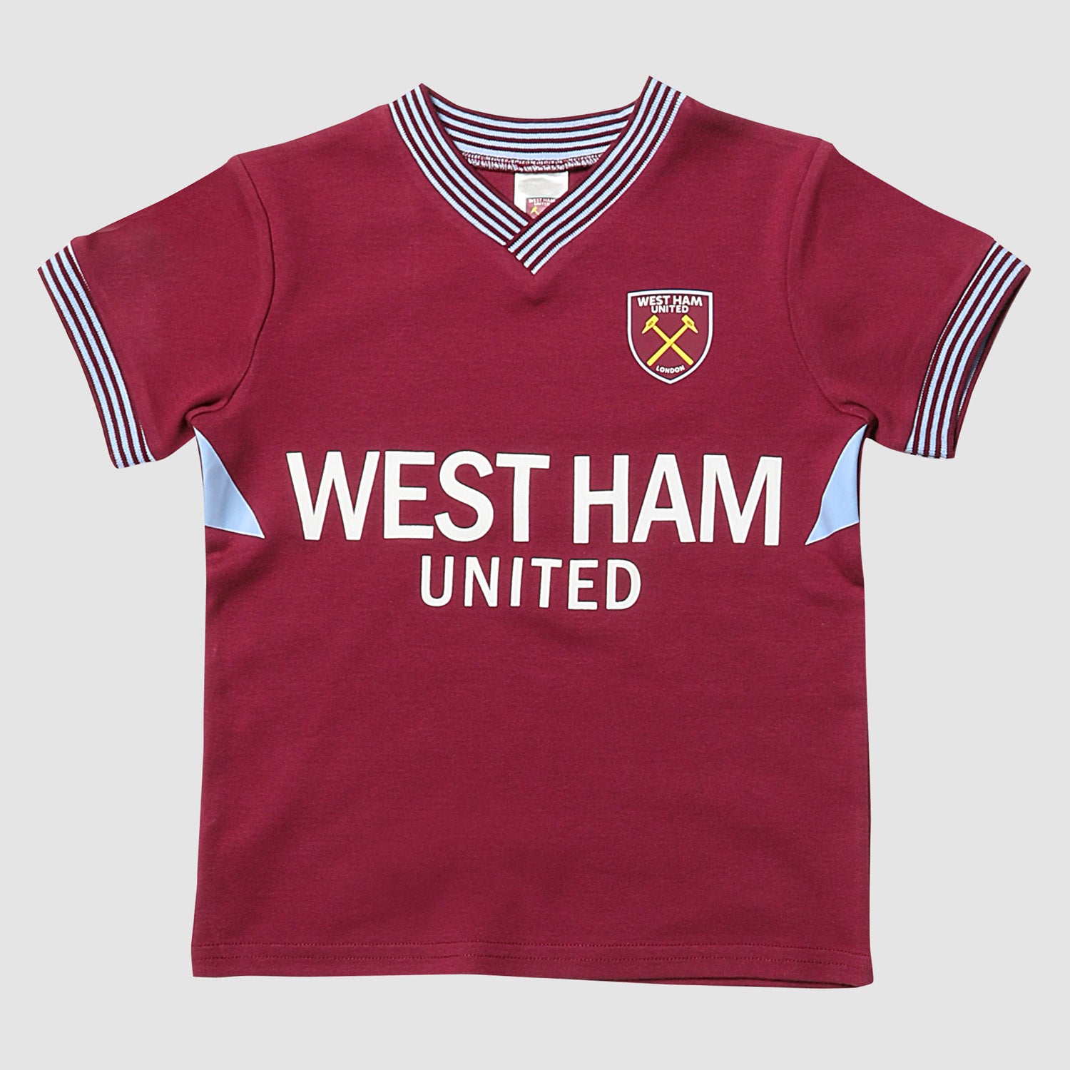 West Ham United shirt with logo