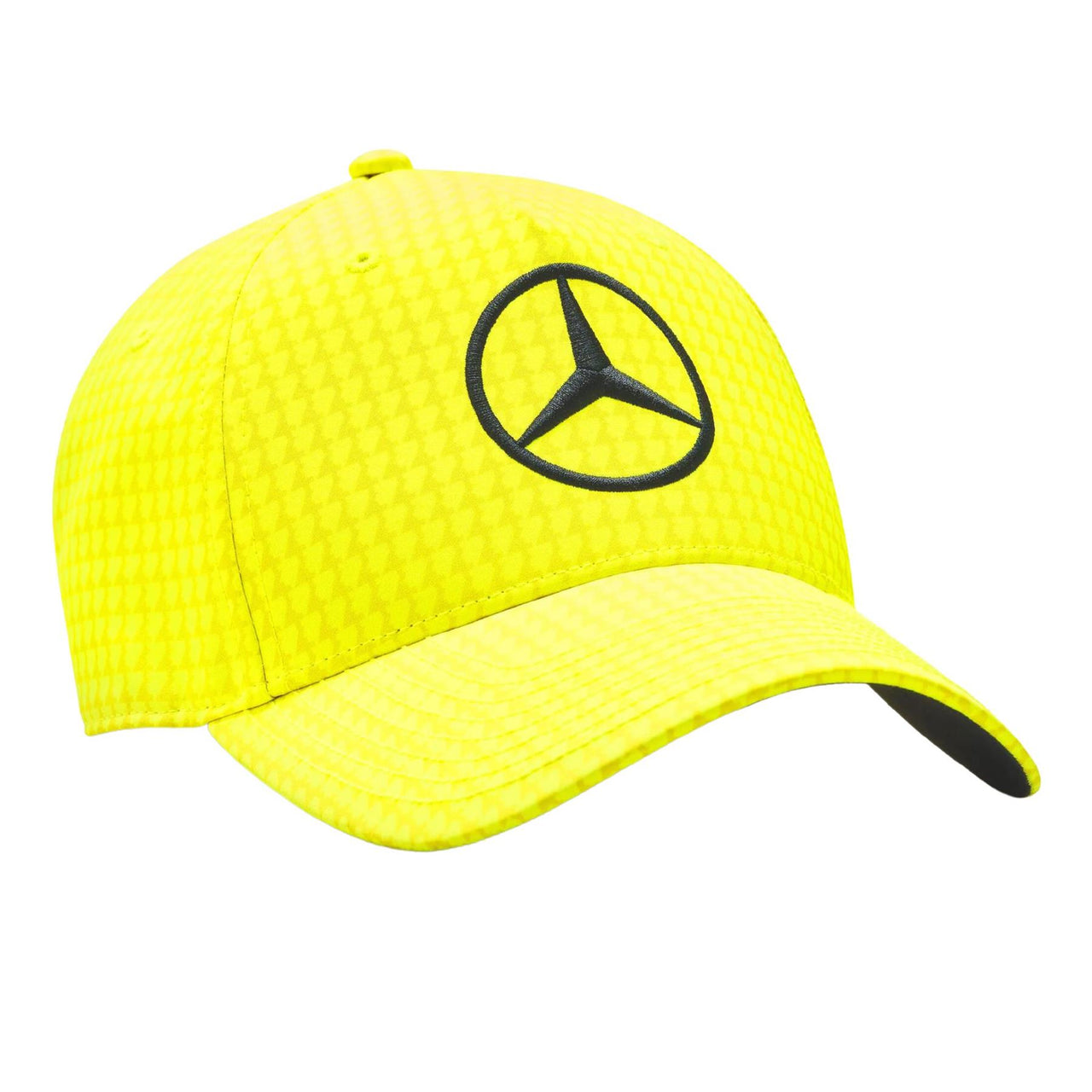 Mercedes AMG Petronas F1 Lewis Hamilton Driver Cap | Neon Yellow | Kids | 2023