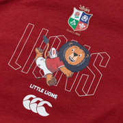 Canterbury British & Irish Lions Rugby Little Lions T-Shirt | Red | 2025