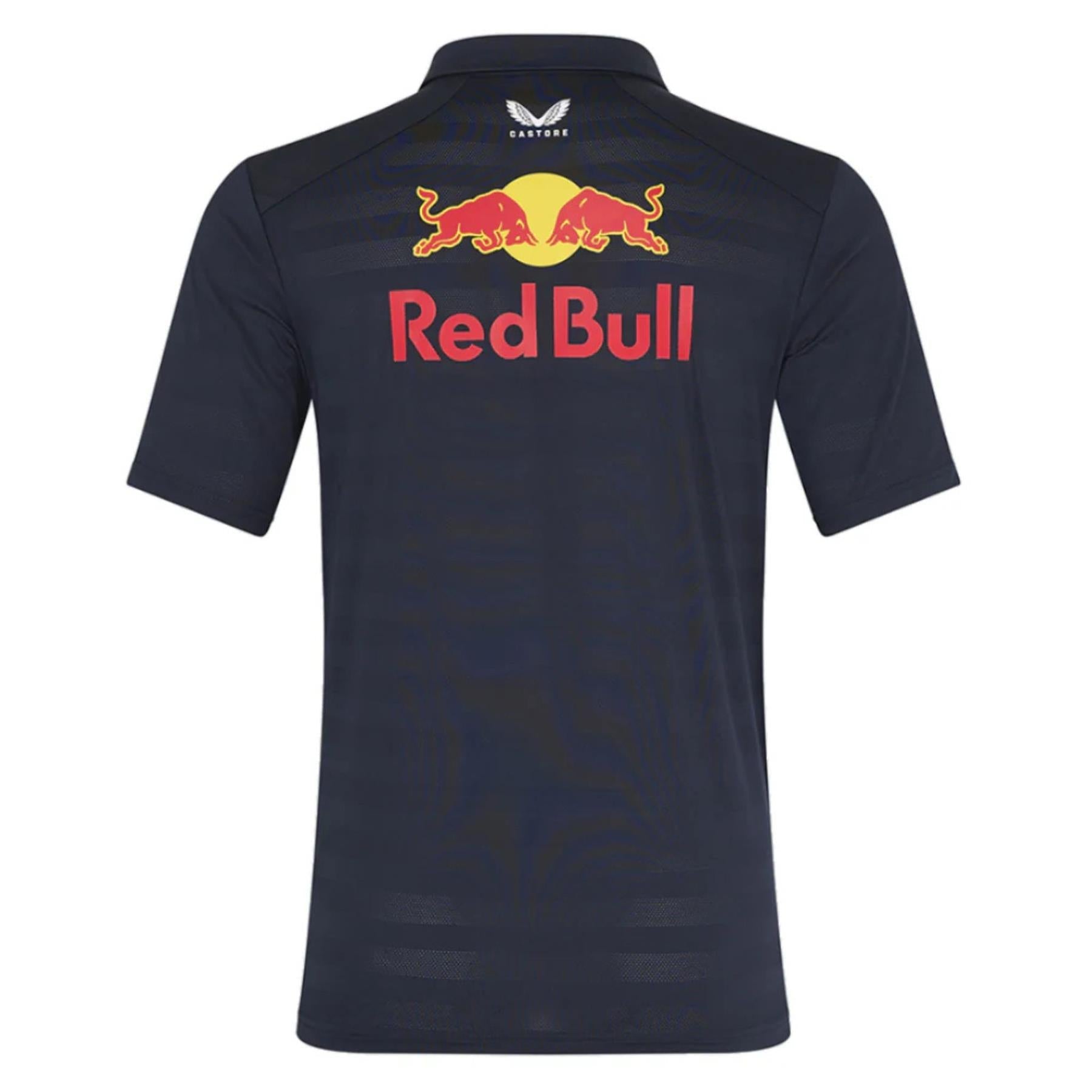 Oracle Red Bull Racing F1 Men's Max Verstappen Driver Polo Shirt back