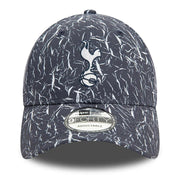 Tottenham Hotspur FC New Era Crinkle AOP 9Forty Baseball Cap | Light Navy | 2024