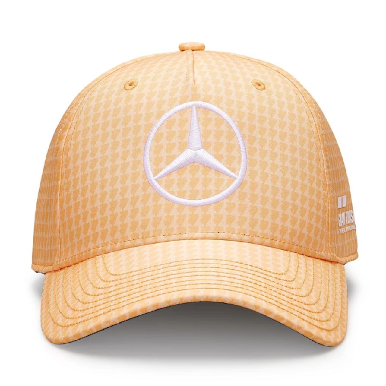 Mercedes AMG Petronas F1 Lewis Hamilton Driver Cap | Peach | Adult | 2023