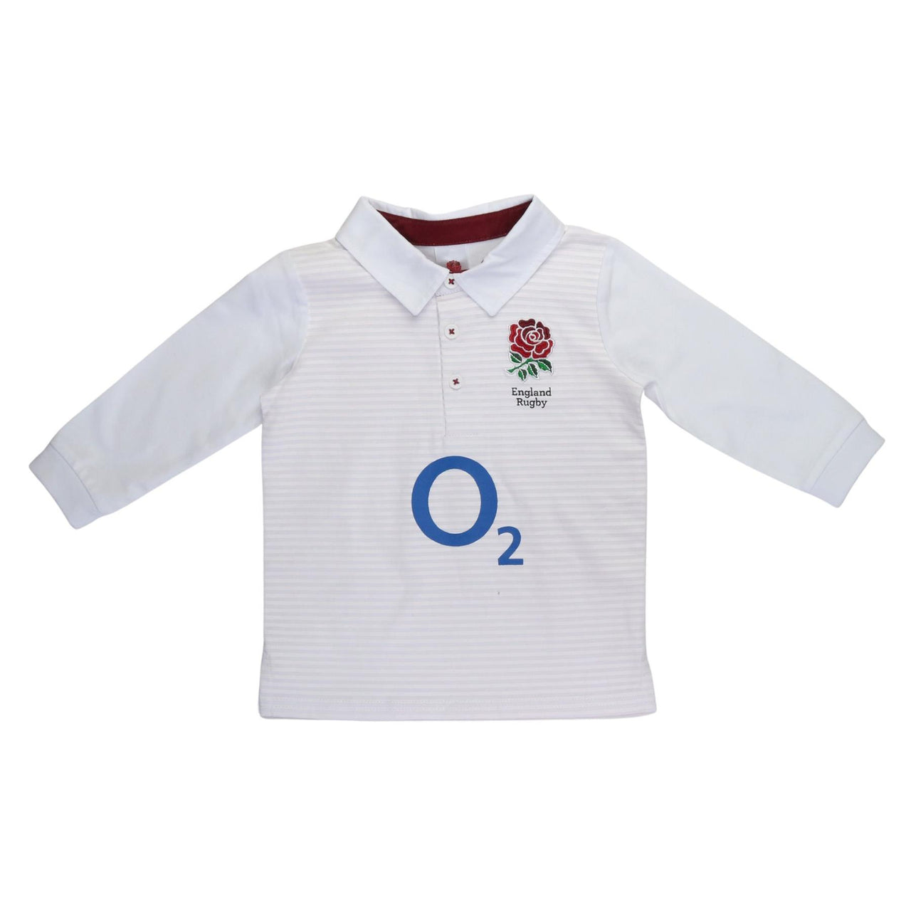 England Rugby Baby/Toddler Rugby Shirt | White | 2023/24