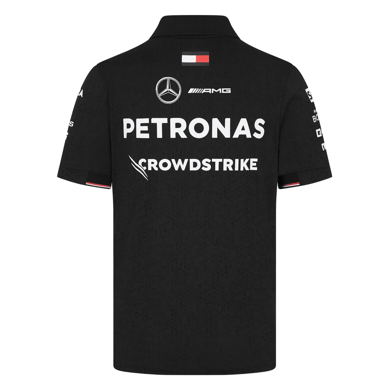 Mercedes AMG Petronas F1 Men's Team Driver Polo Shirt | Black | 2024
