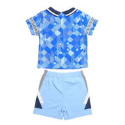 England Football 1990 World Cup Retro Third Kit Baby T-Shirt & Shorts Set