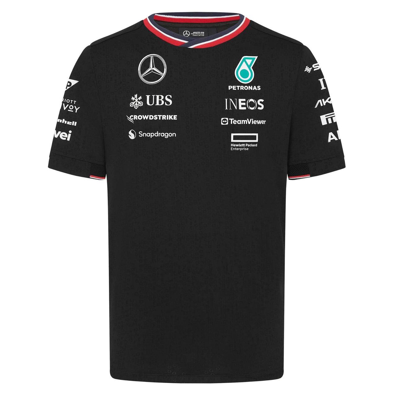 Mercedes AMG Petronas F1 Women's Team Driver T-Shirt | Black | 2024