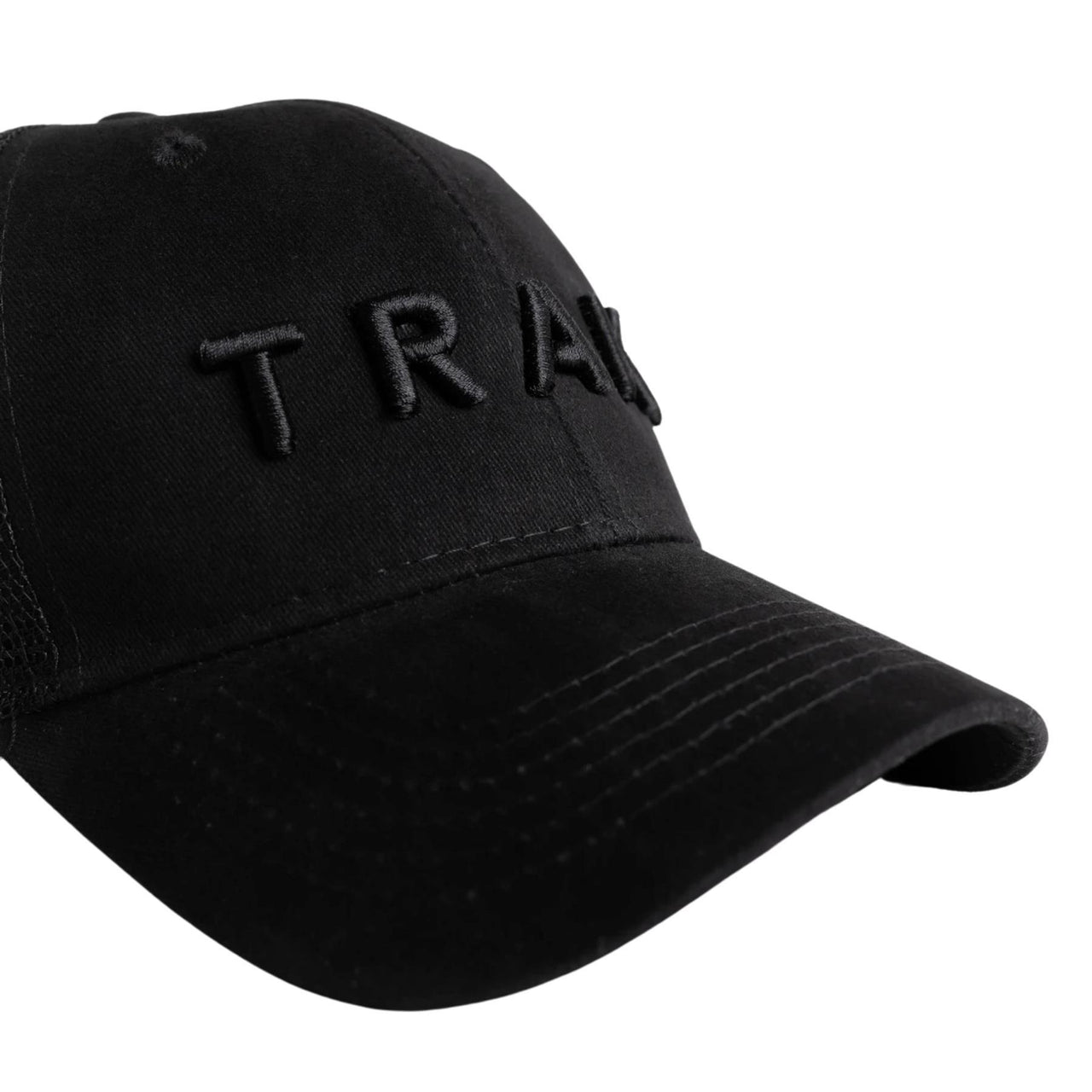 Trak Athletic Logo Trucker Cap | Black